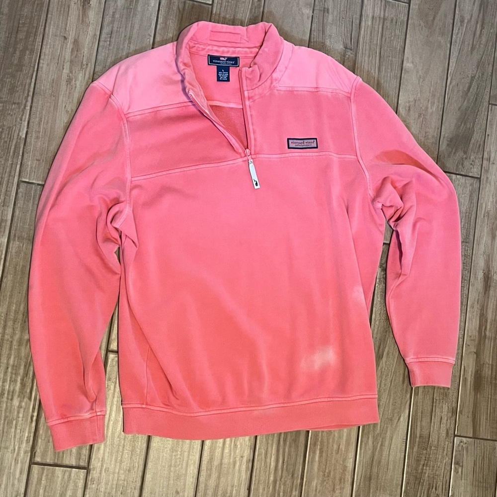 Vineyard Vines Men's Pink Sweater